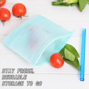 Reusable Silicone Vacuum Seal Food Fresh Bag Fruit Meat Milk Storage