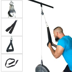 Fitness Pulley Cable Machine Arm Biceps Triceps Blaster